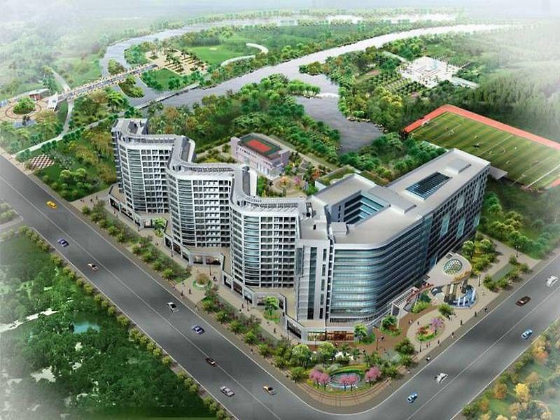 Qingdao Parkview Holiday Hotel Zewnętrze zdjęcie